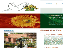 Tablet Screenshot of hydeparkgardenfair.org